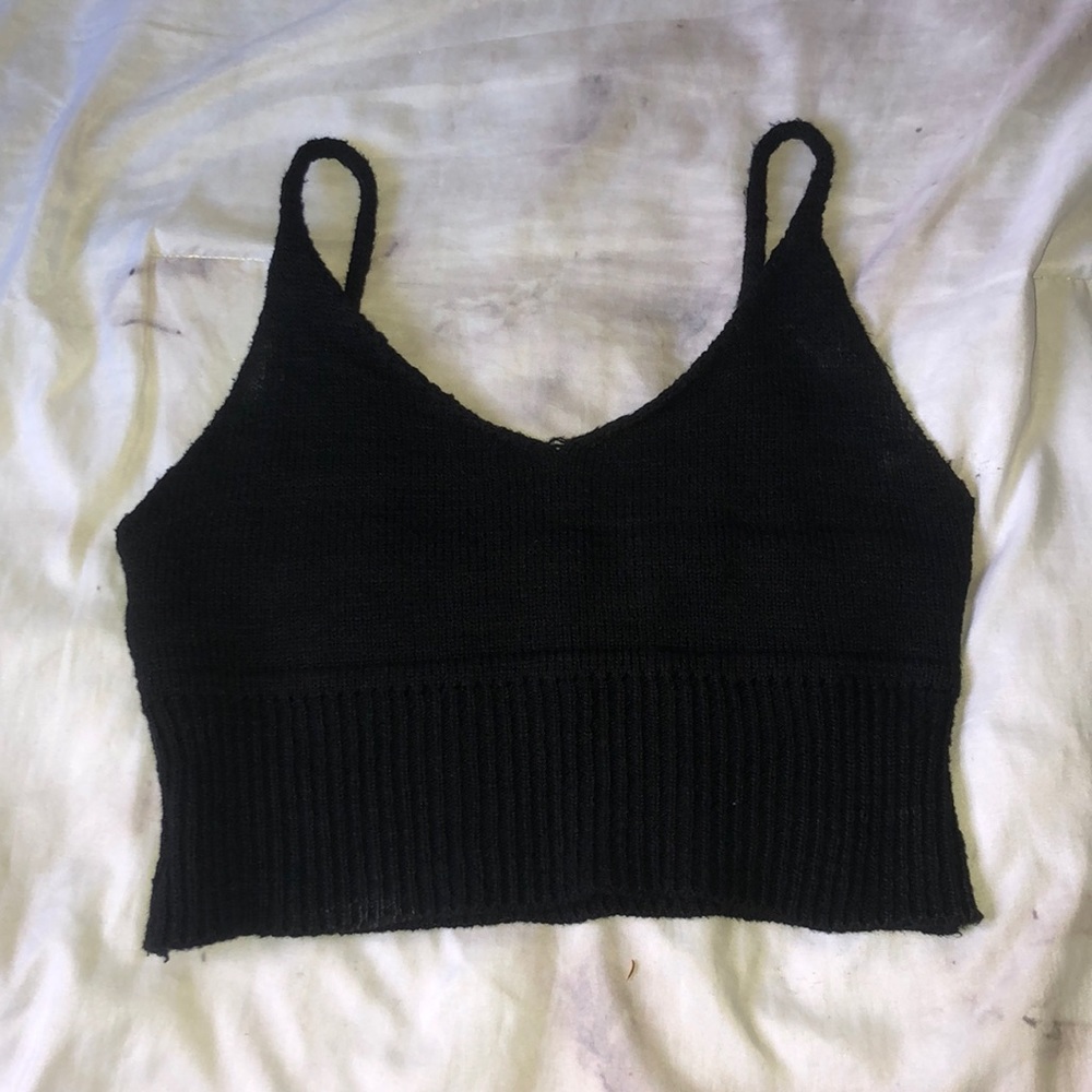 Knitted Crop Top